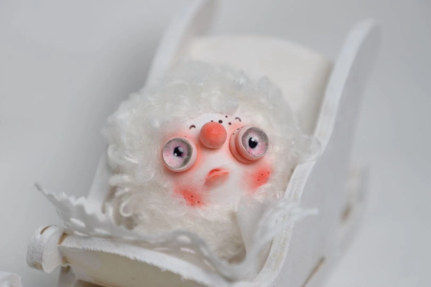 Handmade clay ornament pendant
