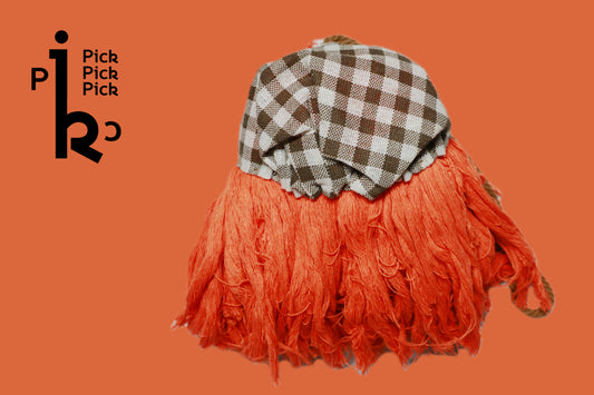 Handmade fabric sewing doll pendant