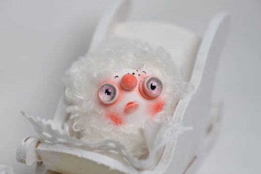 Handmade clay ornament pendant